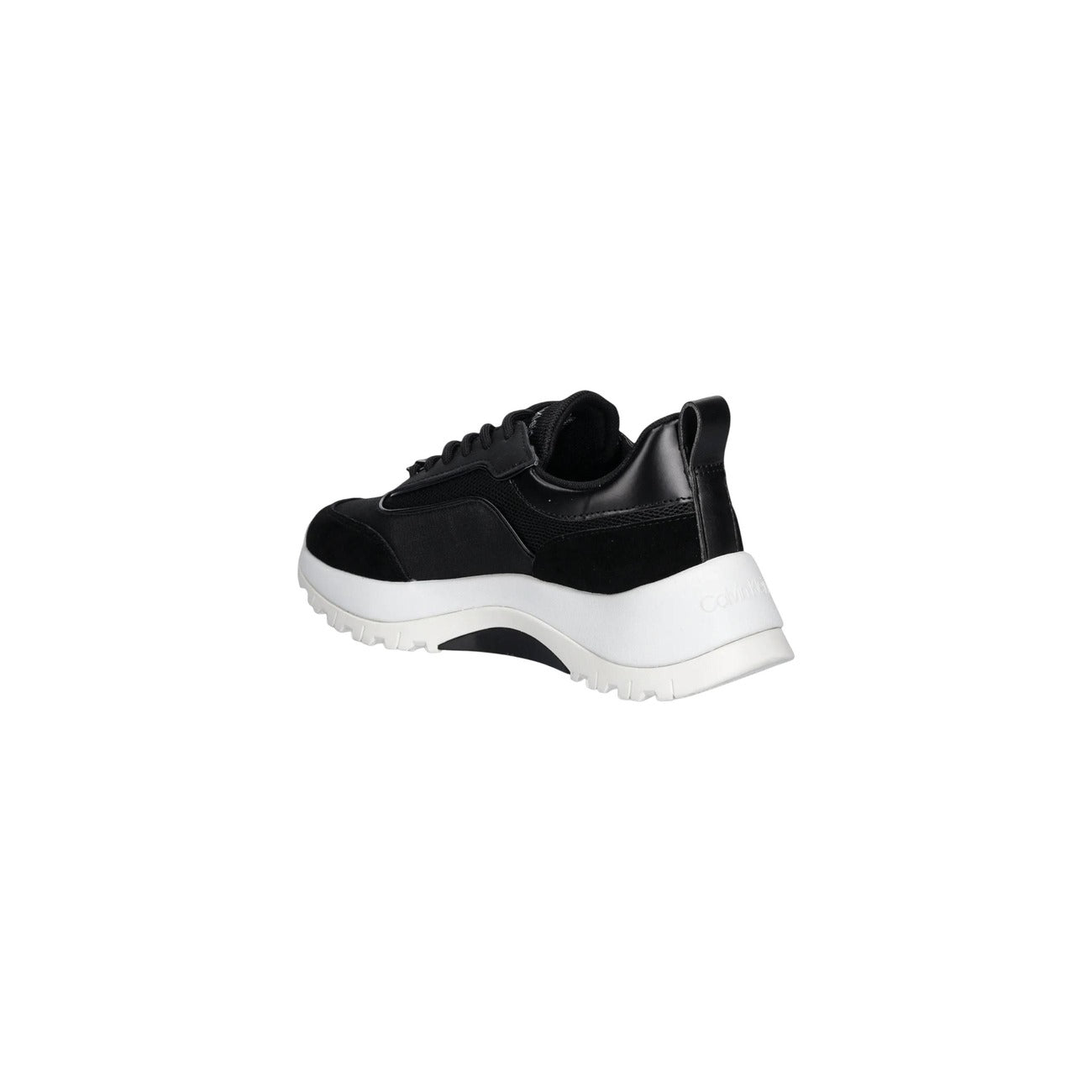 Calvin Klein Sneakers Donna Nero Lacci Pelle 100% Sportive Basse Autunno Inverno HW0HW02487