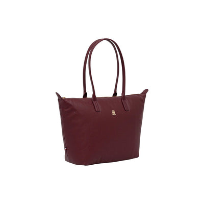 Calvin Klein Jeans Borsa Donna Bordeaux a Mano - Borsa Cerniera Tasca 32x30x19cm