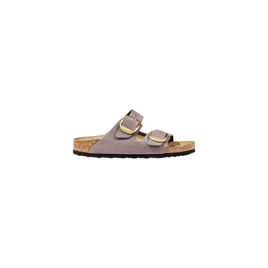 Birkenstock Ciabatte Donna Lilla Fibbia Suola Gomma 100% Pelle Autunno/Inverno 1030528