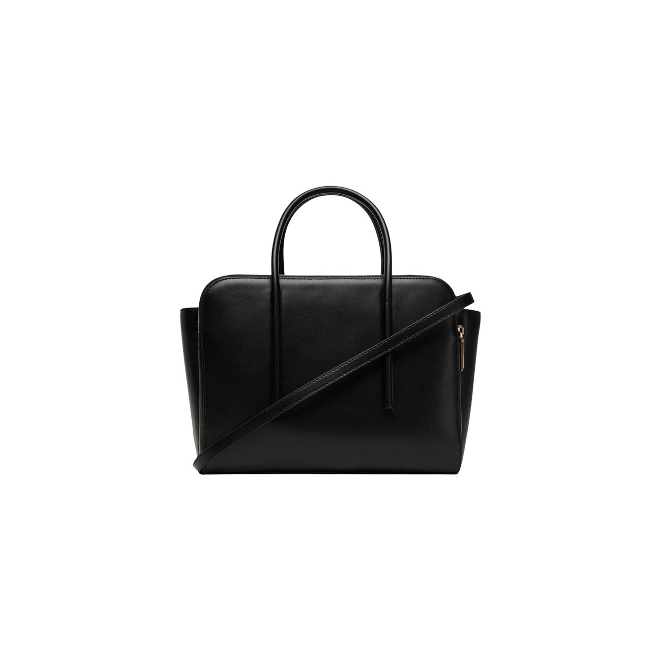 Calvin Klein Borsa Donna Nero Mano Tracolla Cerniera Tasca Interna Pelle 100% Autunno Inverno LV04F3034G