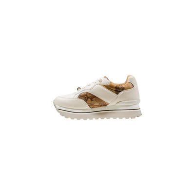 Sneakers Donna Alviero Martini Prima Classe Bianche con Stampa Geo - N 2292 0289