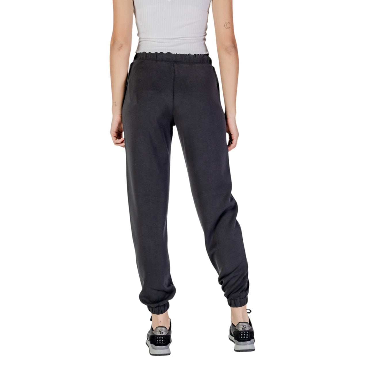 Pantaloni Sportivi Donna Guess Active Neri Modal - Stile Casual