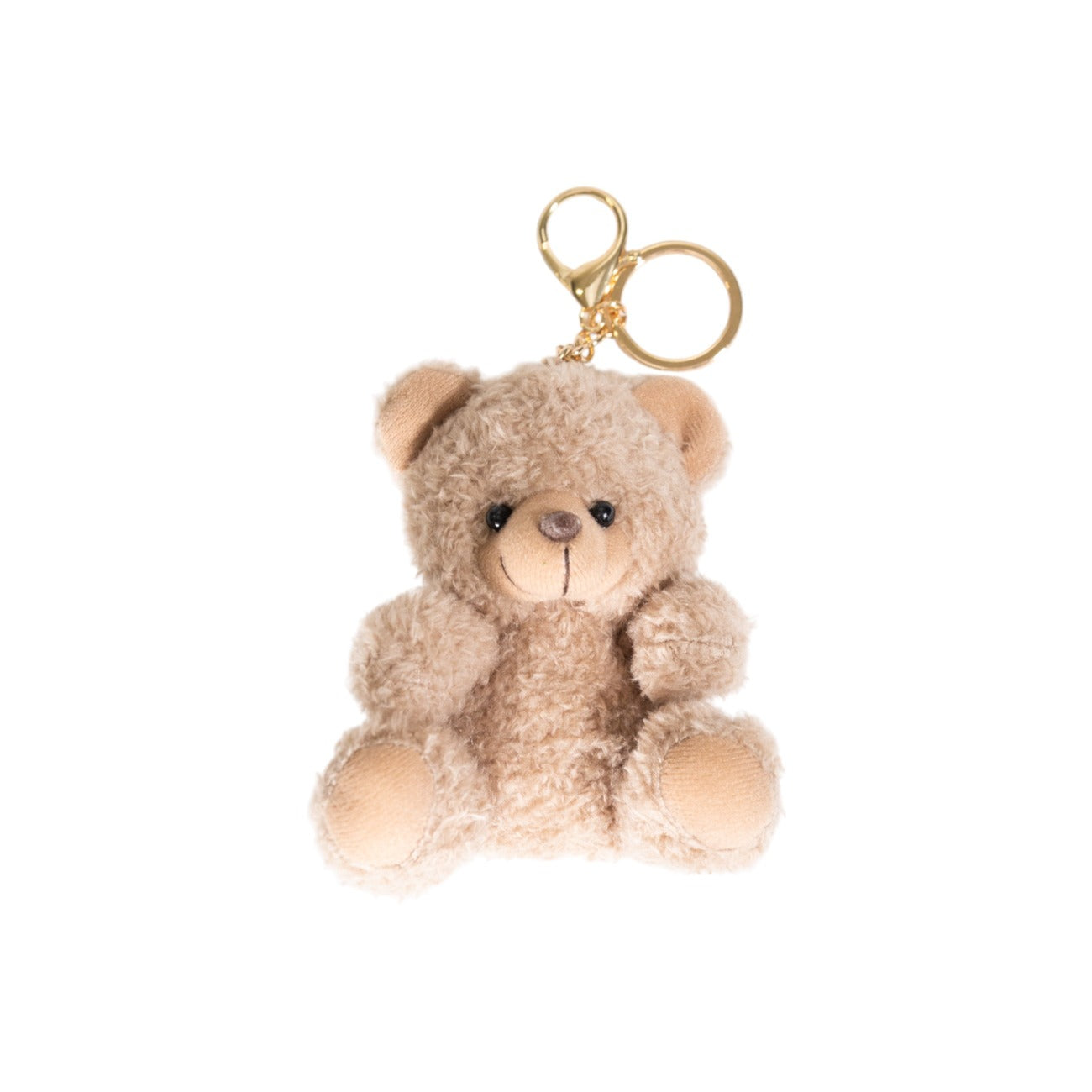 Only Portachiavi Donna Beige - Portachiavi Poliestere Metallo