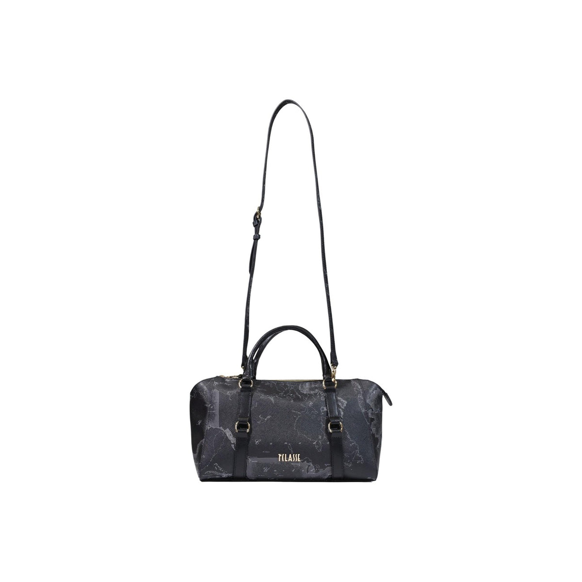 Borsa a mano donna Alviero Martini Prima Classe nera – Bauletto Geo Night con tracolla 26IL4LF9697130001.