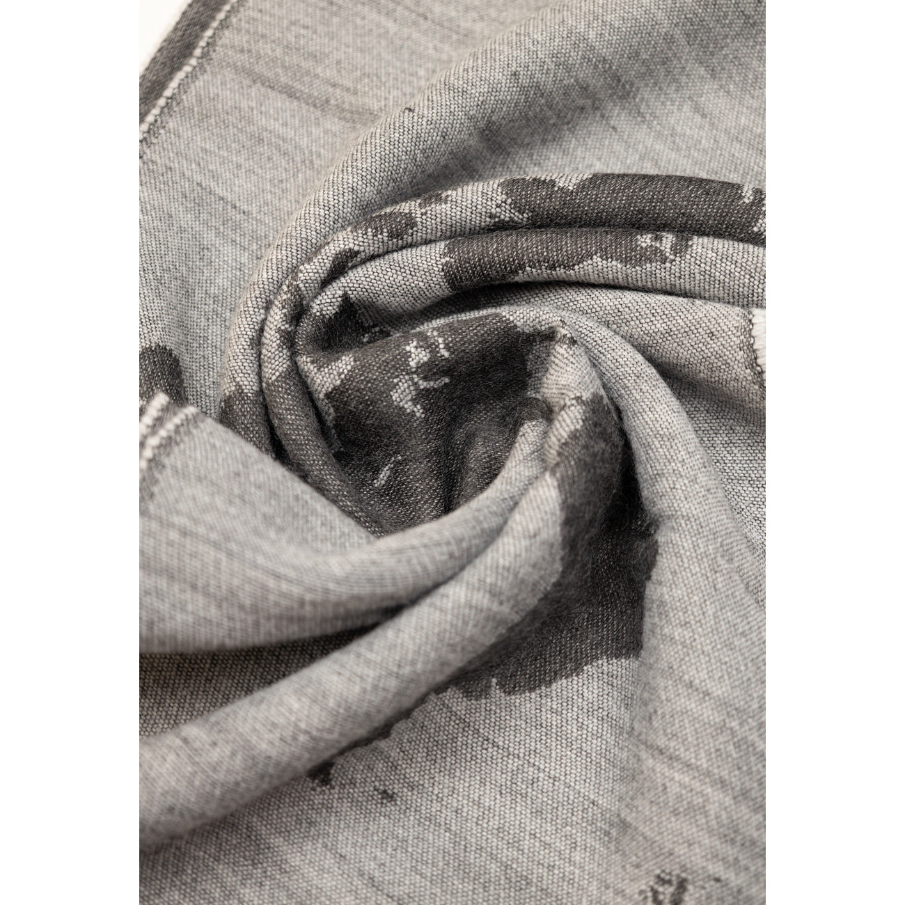 Alviero Martini Prima Classe Sciarpa Donna Grigia con Stampa - Sciarpa Invernale 180x33cm