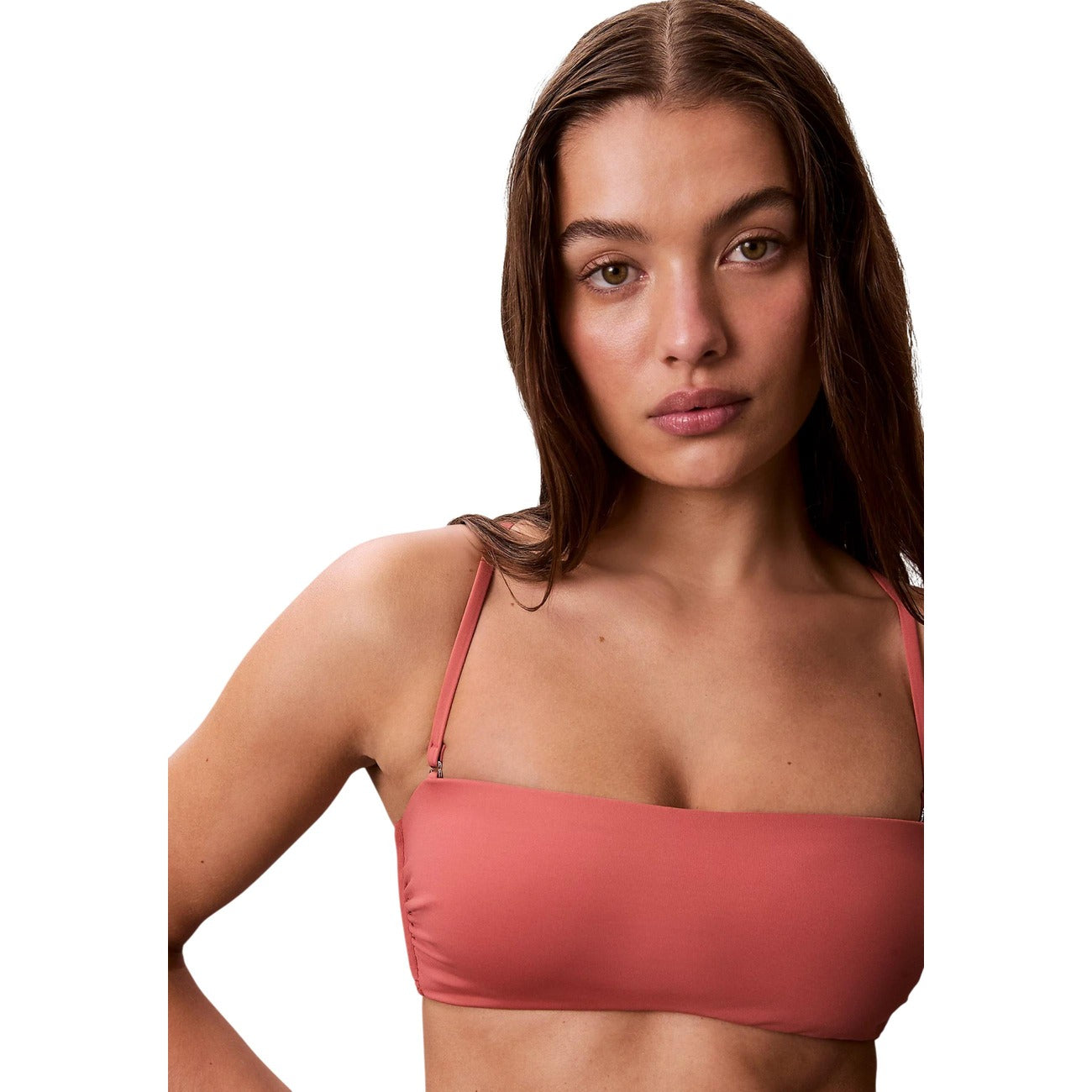 Calvin Klein Jeans Top Bikini A Fascia - Intense Power Donna BANDEAU W STRAPS