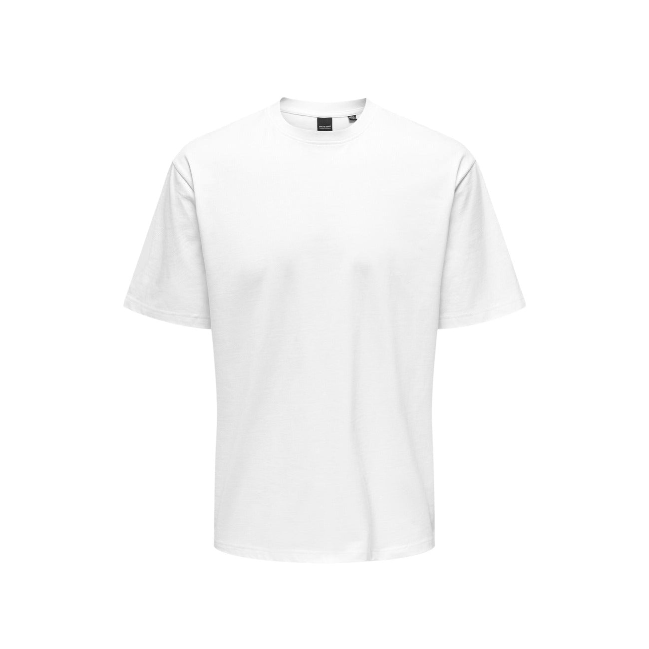 Only & Sons T-Shirt Uomo Bordeaux Maniche Corte Scollo Tondo Cotone Organico 100% Autunno Inverno 22022532