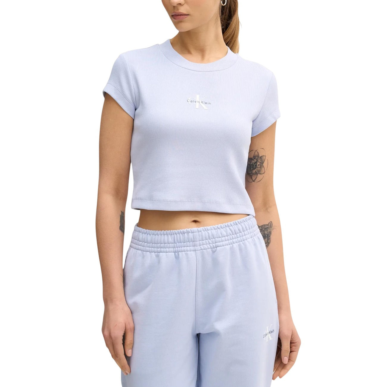 Calvin Klein Jeans
MONOGRAM BABY TEE - T-shirt basic - casual blue 
