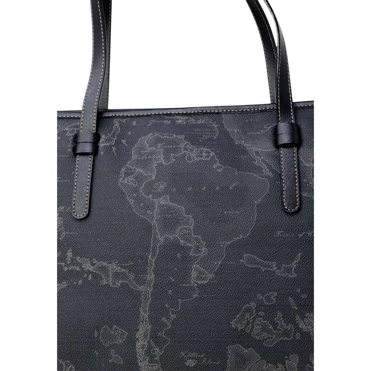 Borsa shopping nera donna Alviero Martini Prima Classe – Borsa spalla Geo Dark con zip 01EC5D00764260001.