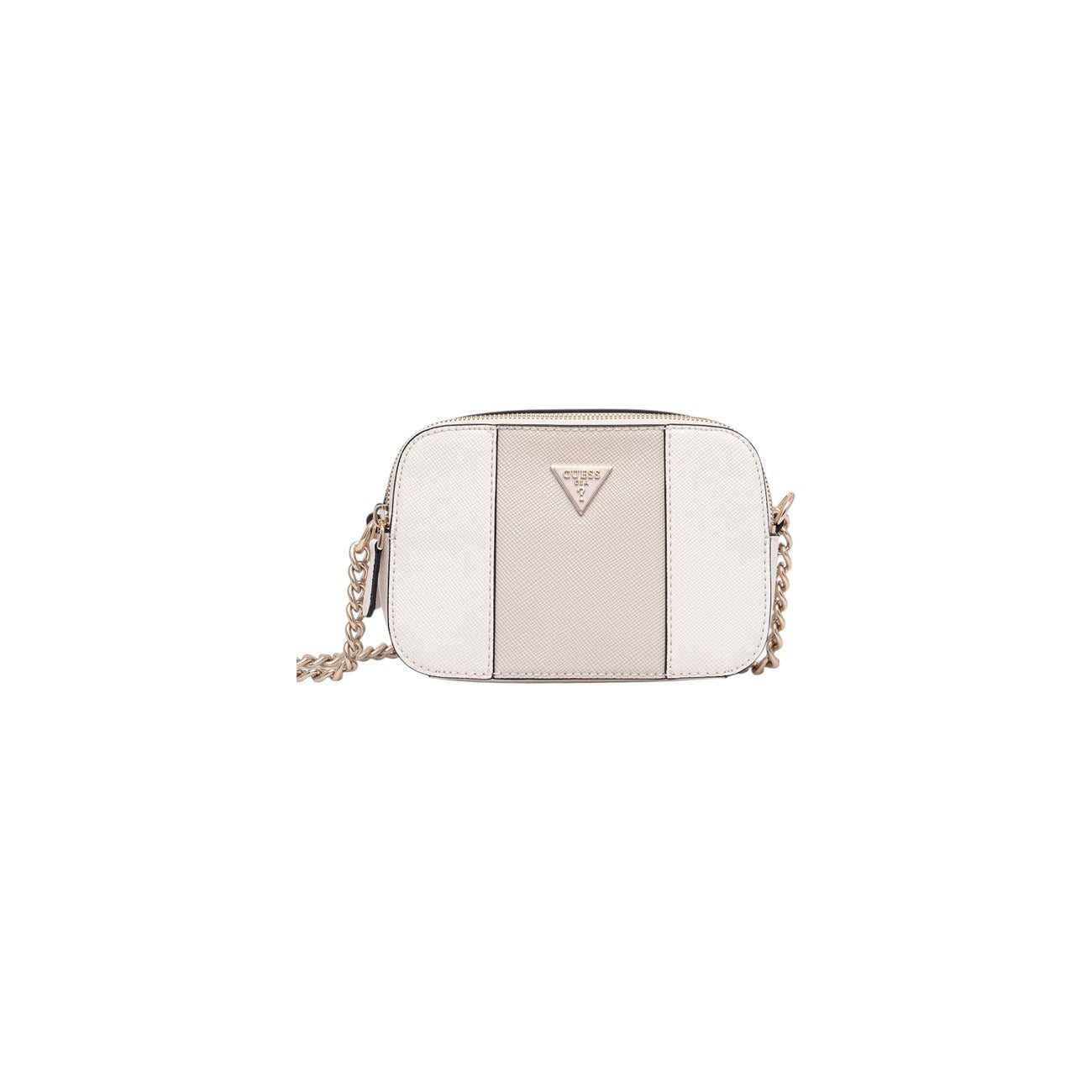 Guess Borsa Donna Bianca a Tracolla - Borsa con Cerniera 20x13x7cm Poliuretano