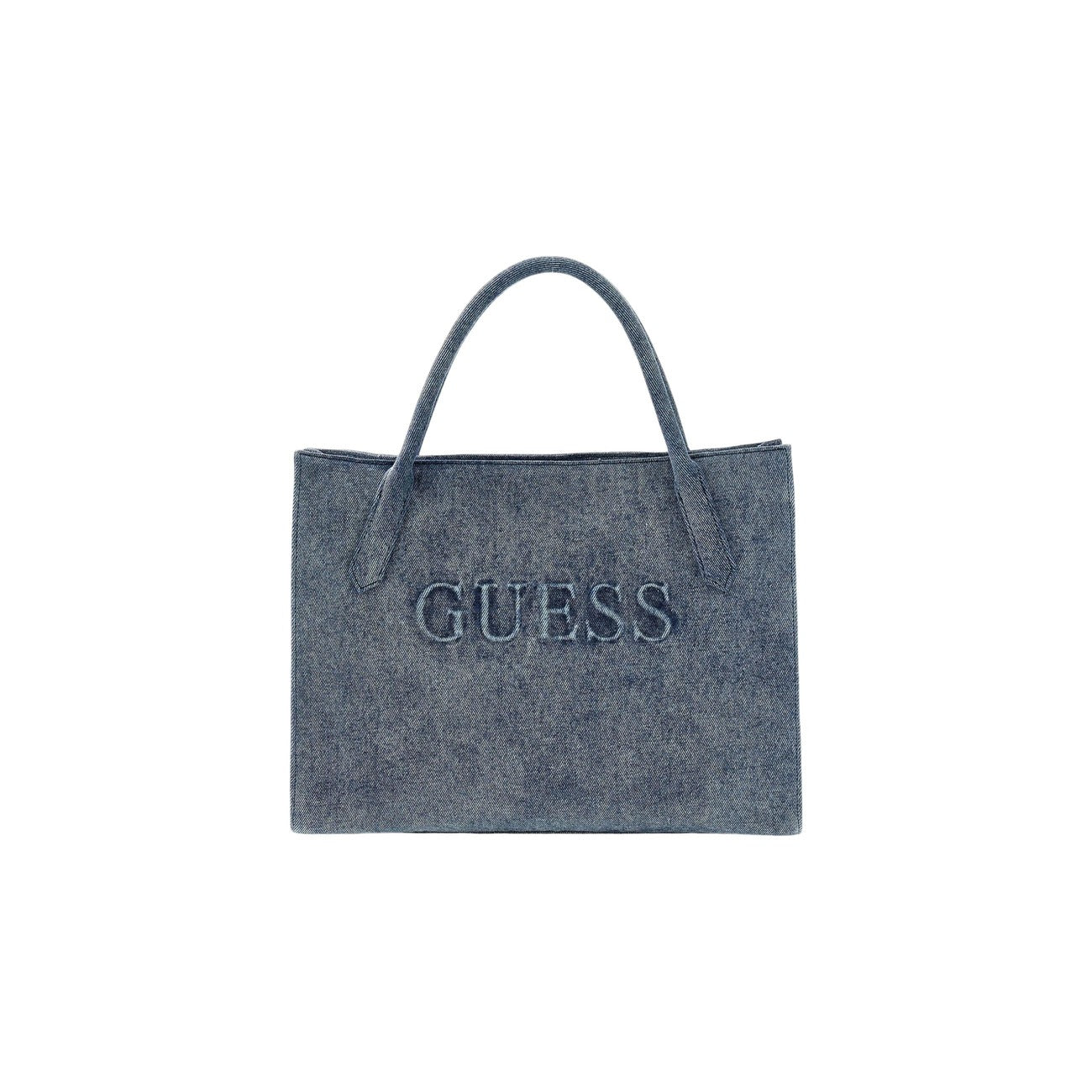 Guess Jodi Tote HWDG97, borsa grande in misto cotone con logo ricamato e doppi manici; borsa shopping versatile, leggera e robusta con finiture di alta qualità. Vista frontale 