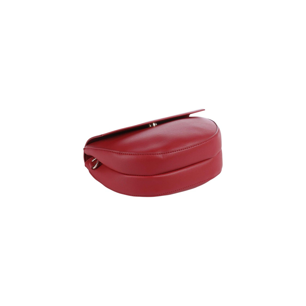 Borsa Tracolla Media Rossa Donna Valentino Bags Bigs; Misure 8x18x7 cm. Tessuto 100% poliuretano sagomato con patta e tracolla ampia con scritta logo estesa. Chiusura interna a zip, stile casual-chic 4 stagioni.