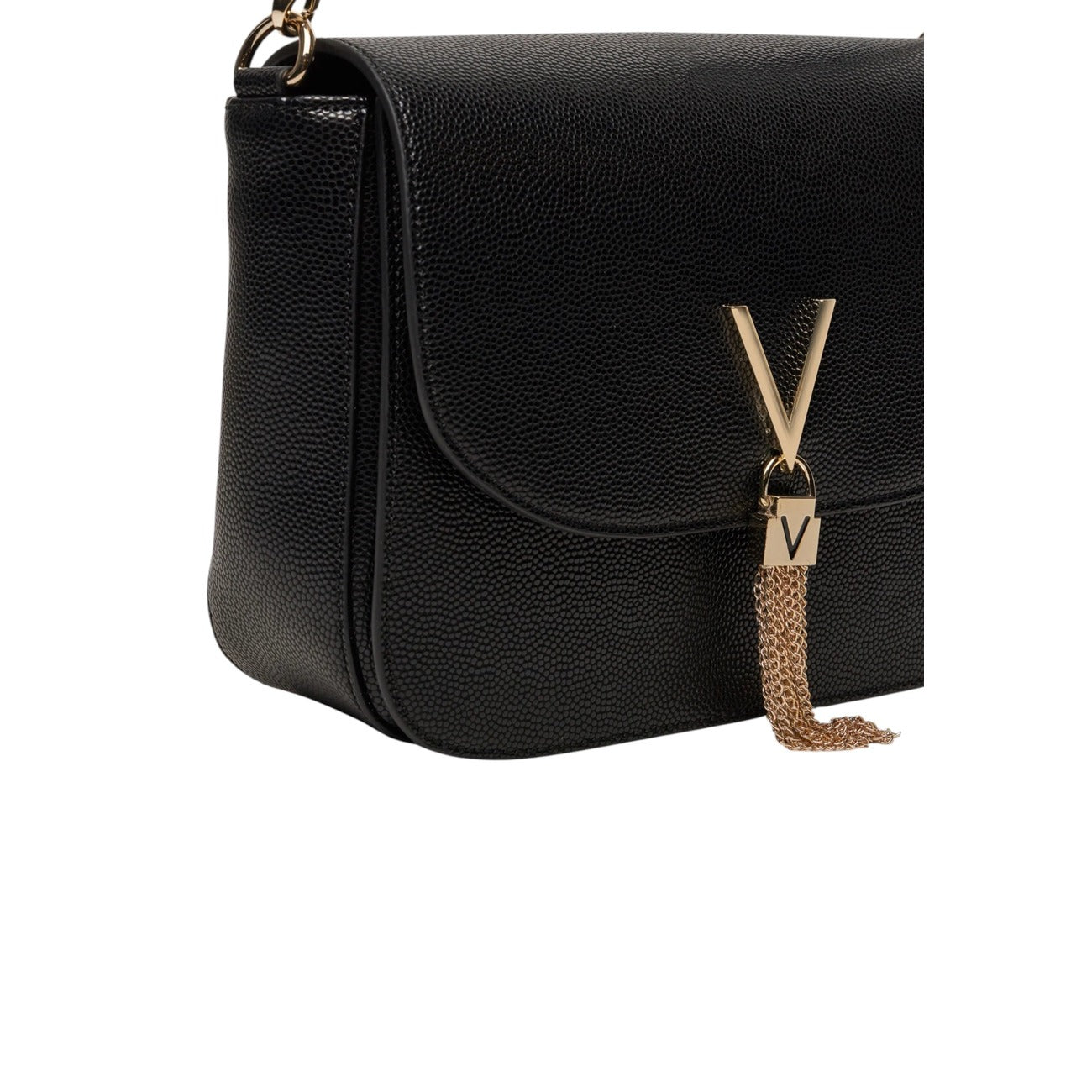 Valentino Bags Borsa Donna Nera a Mano - Borsa Poliuretano Tasca Interna 23x17x8cm