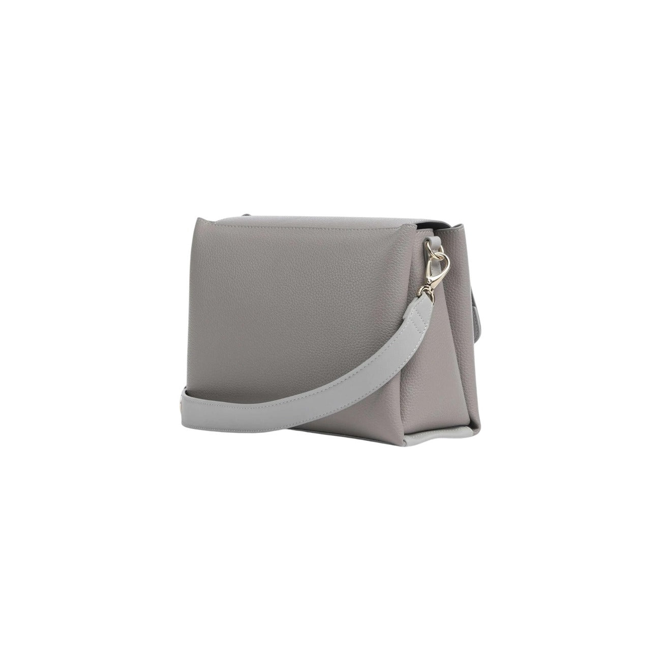 Valentino Bags Borsa Donna Grigia a Tracolla - Borsa con Bottone 27x20x15cm