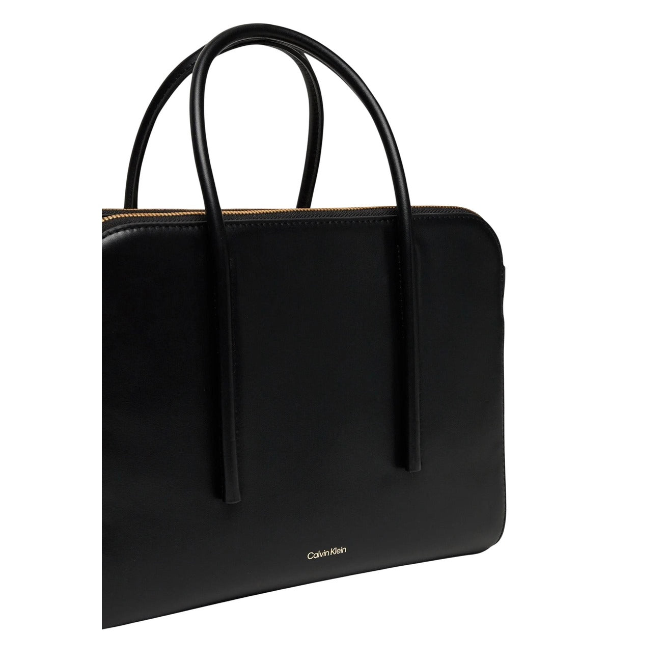 Calvin Klein Borsa Donna Nero Mano Tracolla Cerniera Tasca Interna Pelle 100% Autunno Inverno LV04F3034G
