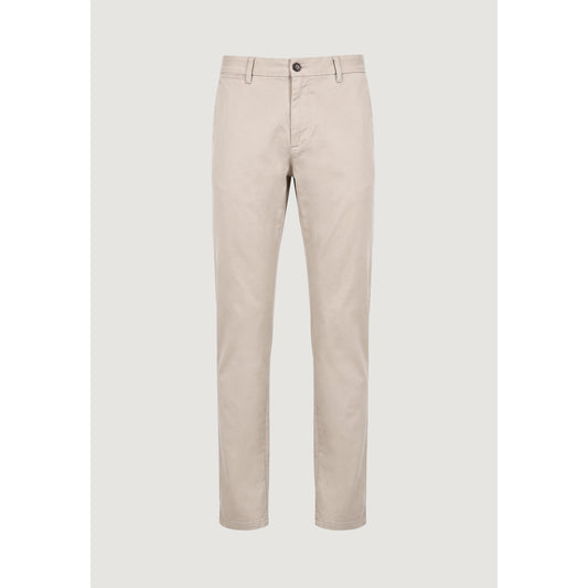 Pantaloni chino uomo Borghese Domiziano beige – Pantaloni eleganti casual cotone DOMIZIANO 5WPA21 07CO126M.