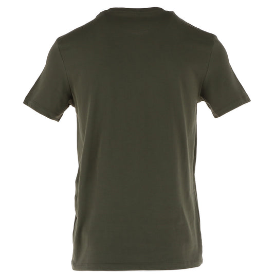 T-shirt uomo Timberland DUNSTAN RIVER verde in cotone a maniche corte primavera estate - vista posteriore