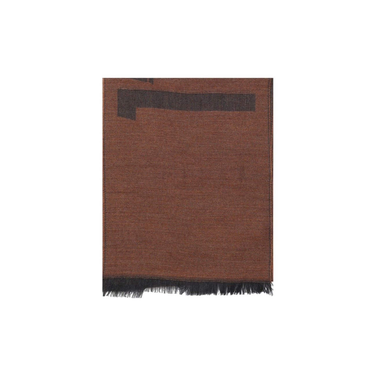 Alviero Martini Prima Classe Sciarpa Donna Marrone con Stampa - Sciarpa Viscosa Acrilico Lana 176x34cm