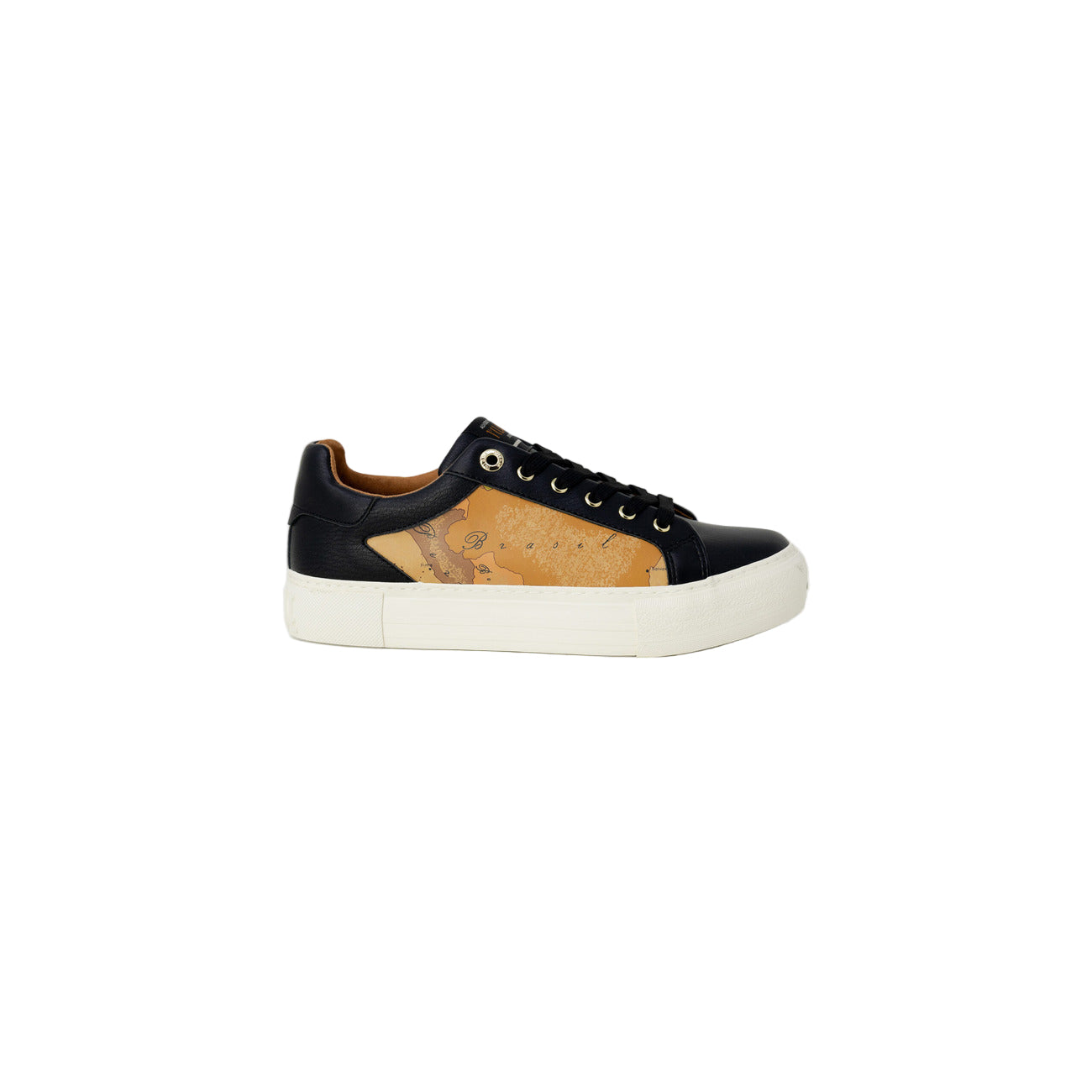 Alviero Martini Prima Classe Sneakers Donna Nere Colorate con Lacci - Sneakers Basse Sportive