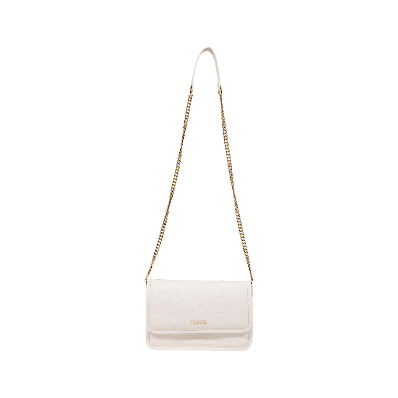 Liu Jo Borsa Donna Nera in Poliuretano 100% a Tracolla con Bottone a Gancio Tasche Interne 23x17x7 cm AF5158 E0538