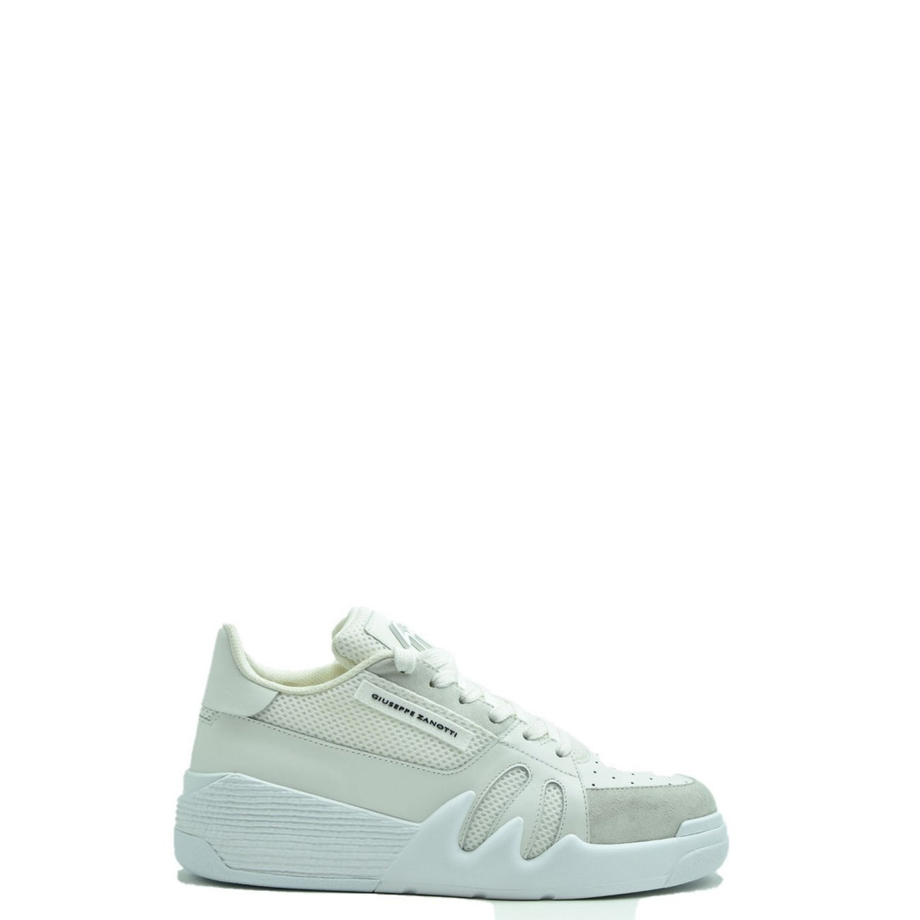 Giuseppe Zanotti Men's White Sneakers V_28476 - 100% Luxury Leather Shoes