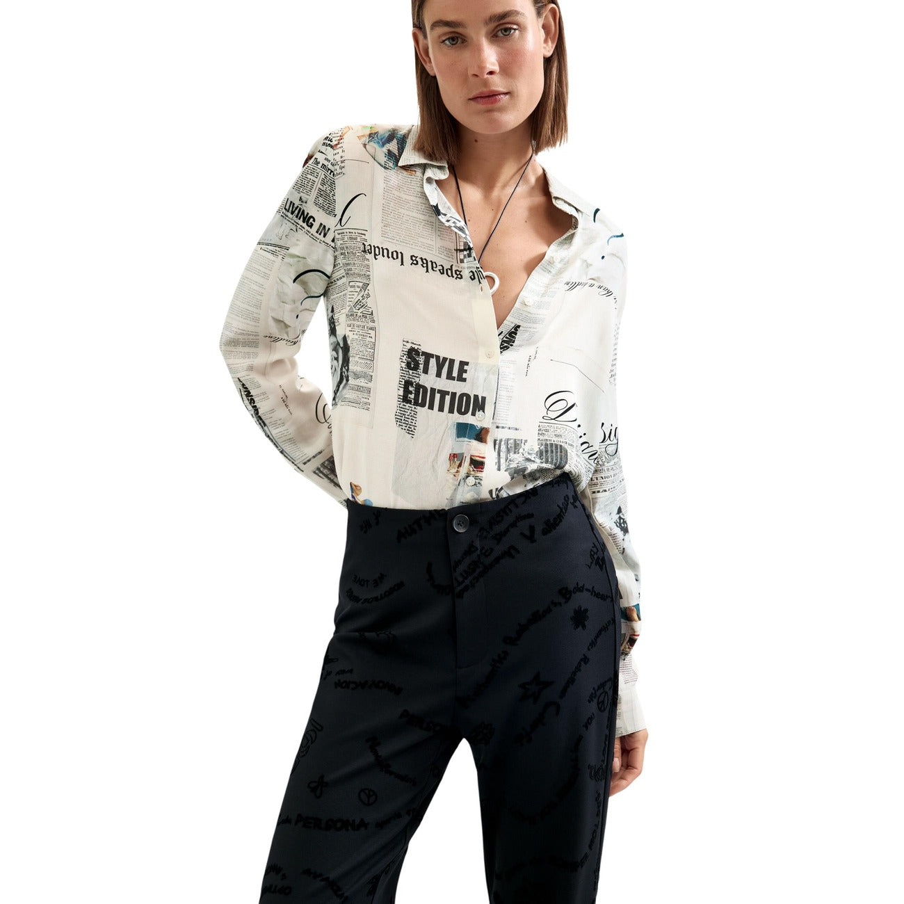 Desigual Pantaloni Donna