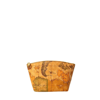 Alviero Martini Prima Classe Borsa Donna Beige con Cerniera - Borsa Cotone Pelle Elastan Sintetico