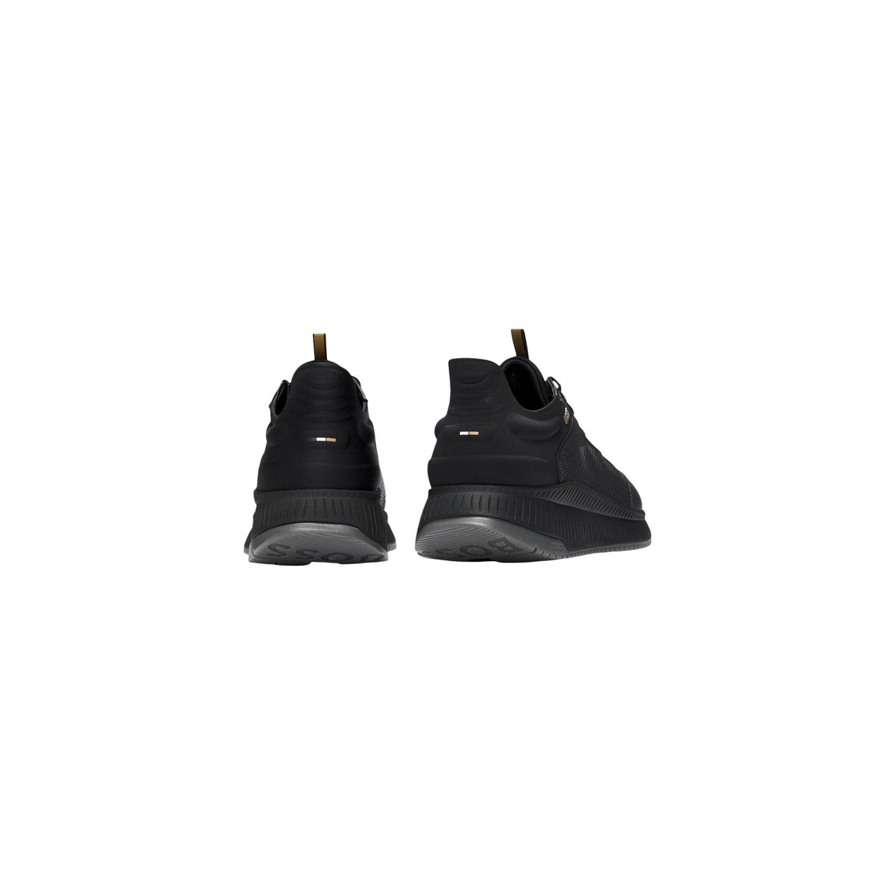 Sneakers Boss uomo nere scarpe basse - vista posteriore coppia

