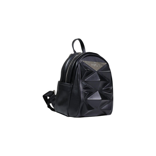 Replay Zaino Donna Nero Cerniera Tasche Interne Esterne Poliuretano 100% Autunno Inverno FW3805.000.A0015G