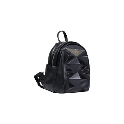 Replay Zaino Donna Nero Cerniera Tasche Interne Esterne Poliuretano 100% Autunno Inverno FW3805.000.A0015G