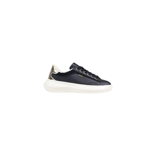 Sneakers Liu Jo donna nere con plateau e lacci 100% poliuretano - vista laterale destra
