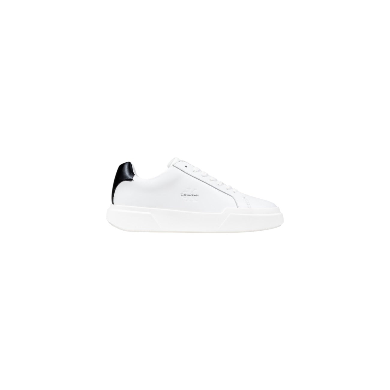 Calvin Klein Sneakers Uomo Bianche YM0YM01344 - Scarpe Pelle 100% Premium