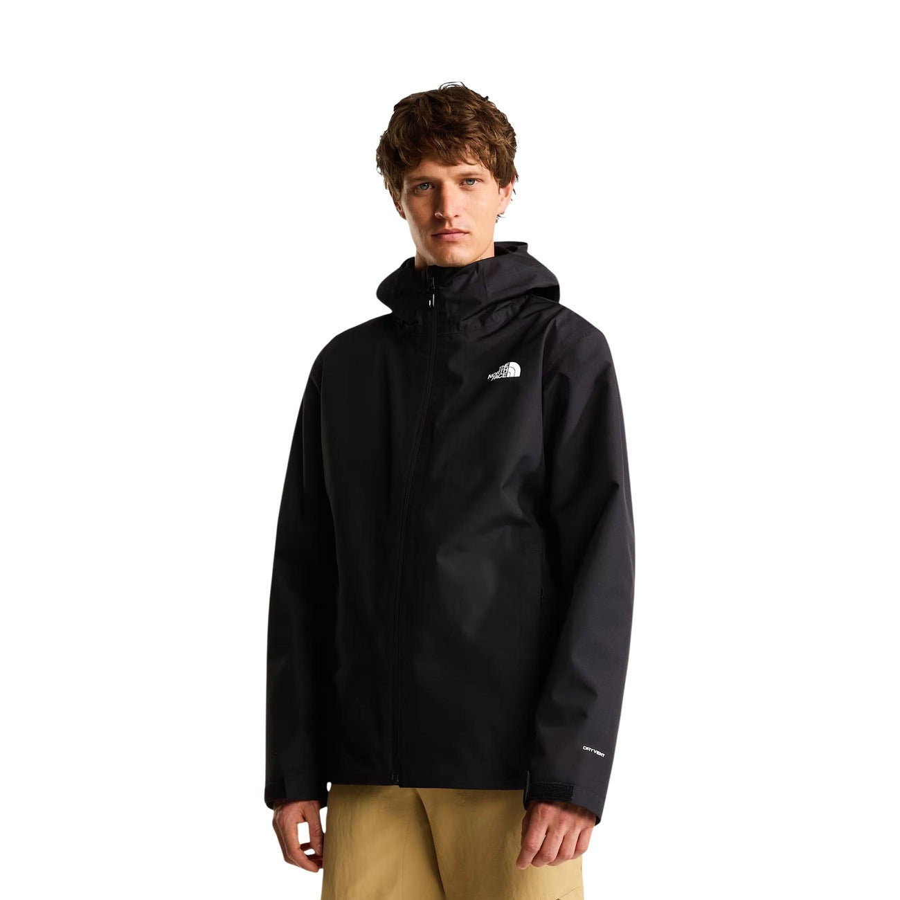 Giacca The North Face Quest Triclimate nero uomo M QUEST TRI. Giubbotto 3 in 1 nero impermeabile con cappuccio regolabile e pile interno staccabile tramite cerniera, giacca da trekking e outdoor autunno inverno.