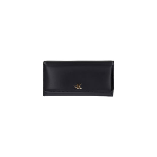 Portafoglio Grande in Nappa Calvin Klein; Nero. 100% Pregiata pelle, chiusura zip-around, 12 slot carte, portamonete zippato e protezione RFID. Dimensioni generose (19,8 cm), eleganza e funzionalità 4 stagioni.