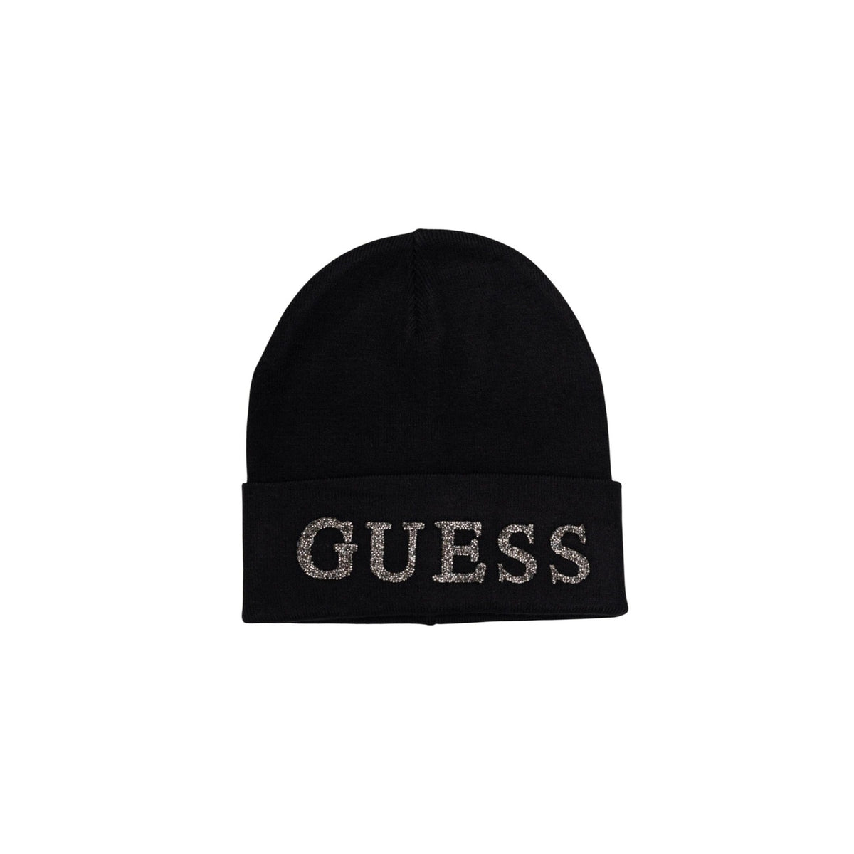 Cuffia donna Guess con strass – Cappello invernale in maglia con logo AW5398 POL01.