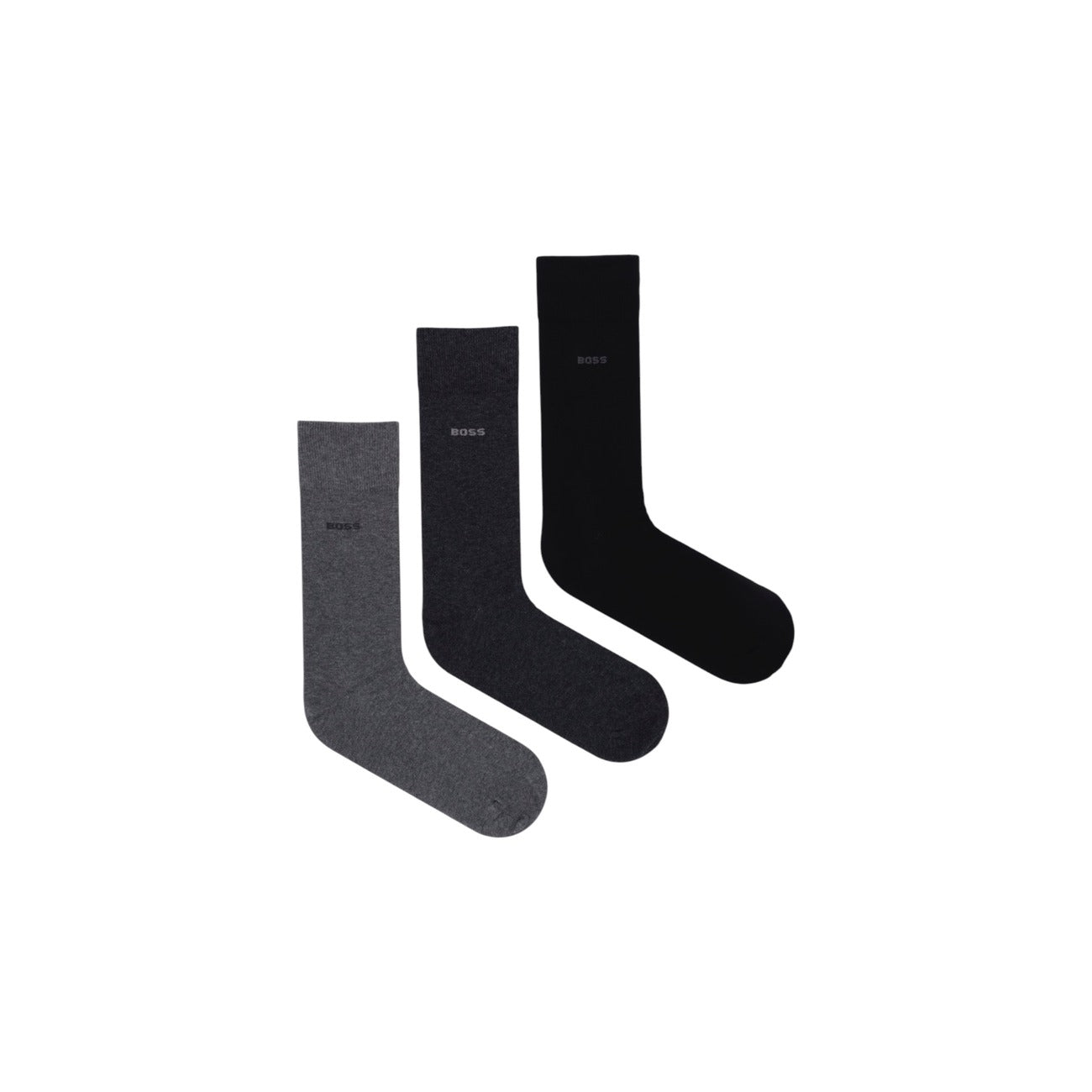 Boss Calze Uomo Grigie - Calze Cotone Poliammide Elastan