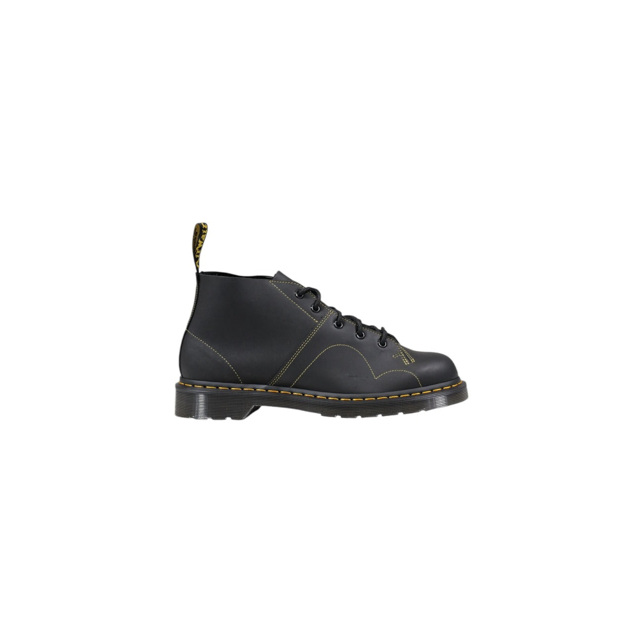 Dr. Martens Stivali Uomo Nero Monocromo Lacci Suola Materiale Sintetico Rivestimento Pelle 100% Primavera Estate 41089001