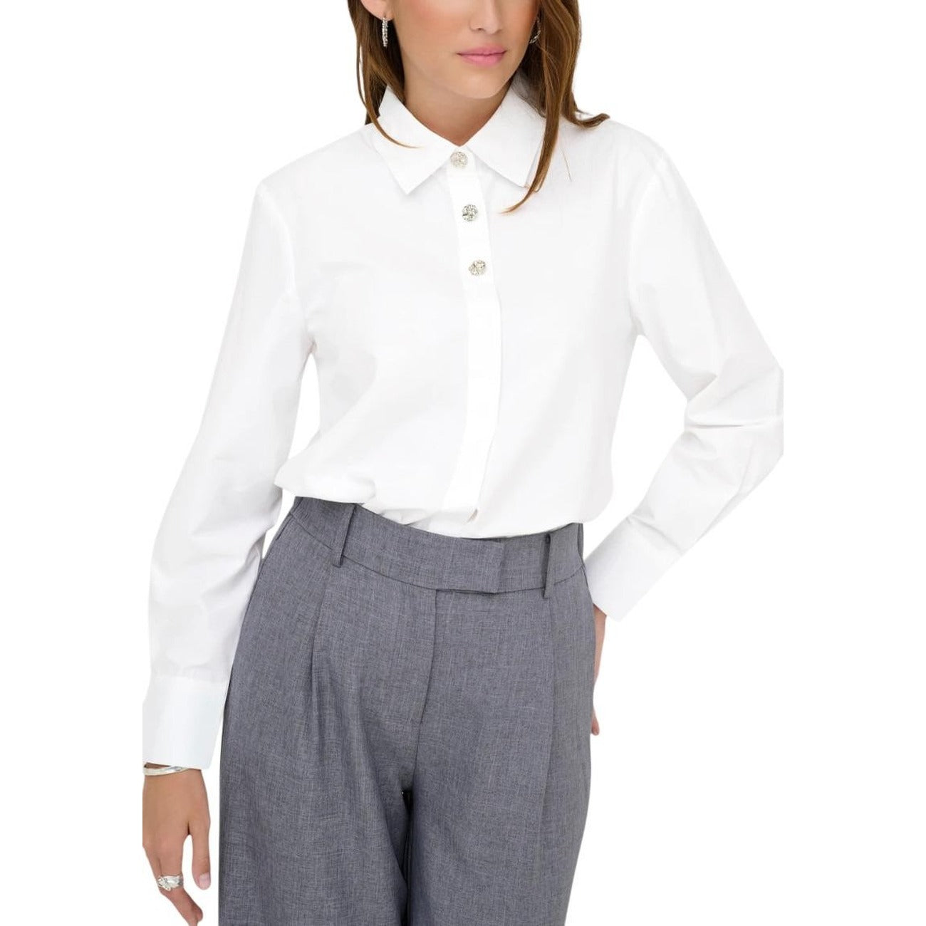 Jacqueline De Yong Camicia manica lunga Donna