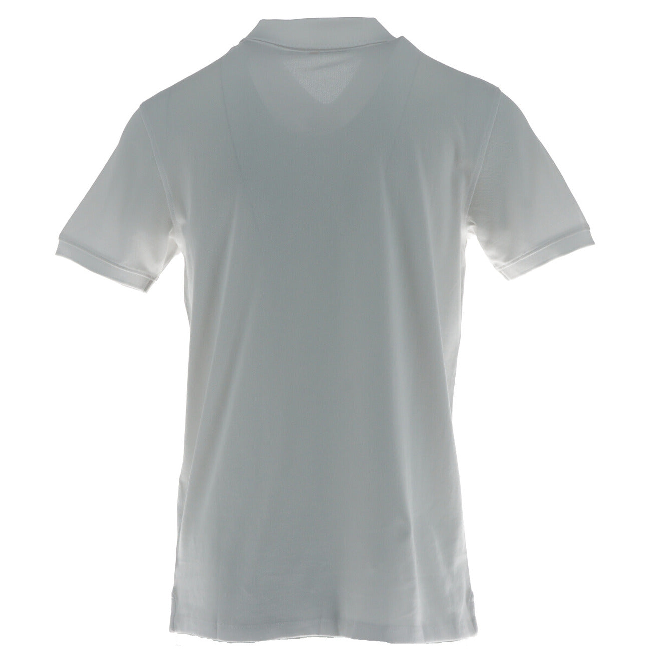Polo Timberland regular basic con logo uomo bianca maniche corte colletto polo 97% cotone 3% elastan - vista posteriore retro