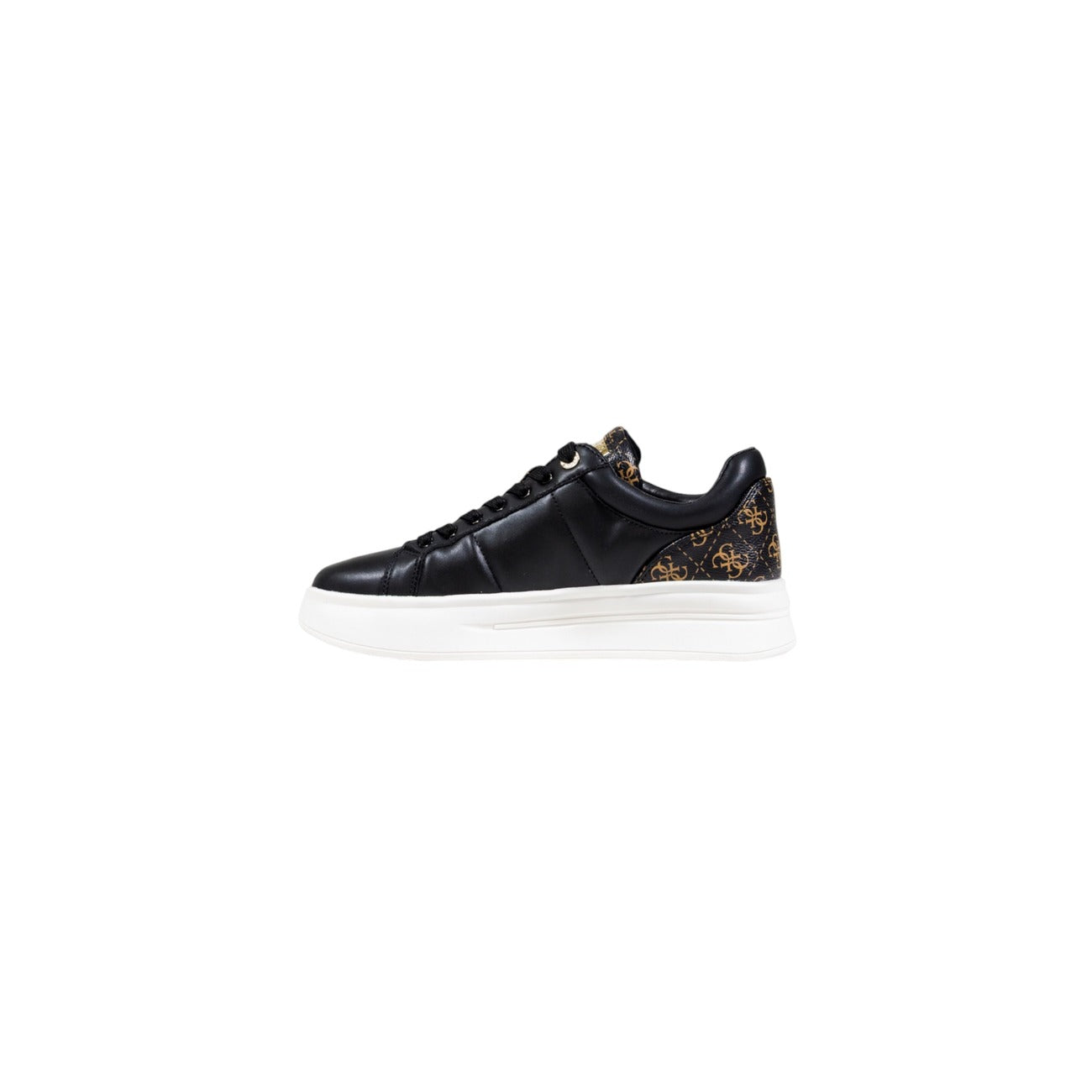 Guess Sneakers Donna Nere con Lacci - Scarpe Sportive Poliestere Poliuretano