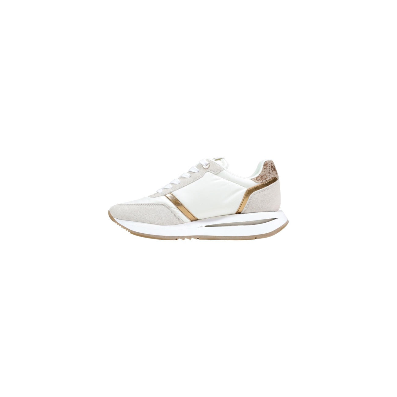 Sneakers Guess donna beige sportive - vista laterale opposta
