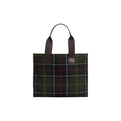 Barbour Women's Brown Check Handbag - British Heritage Style