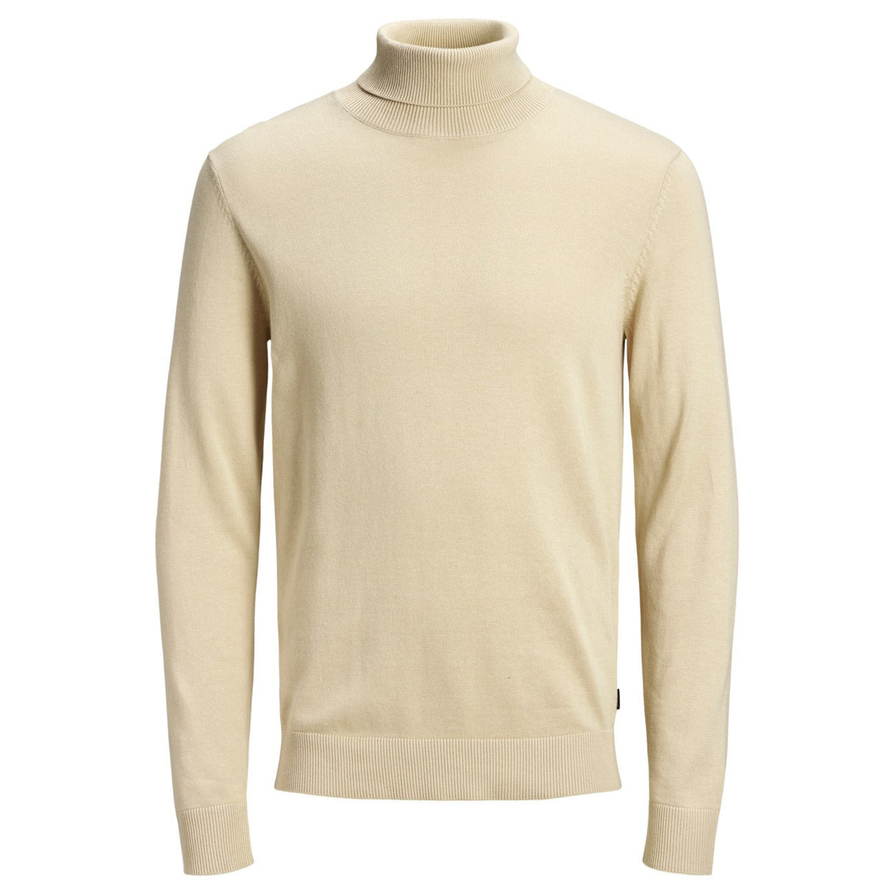 Jack & Jones Maglia Uomo Beige Collo Alto Manica Lunga Autunno Inverno 12157417