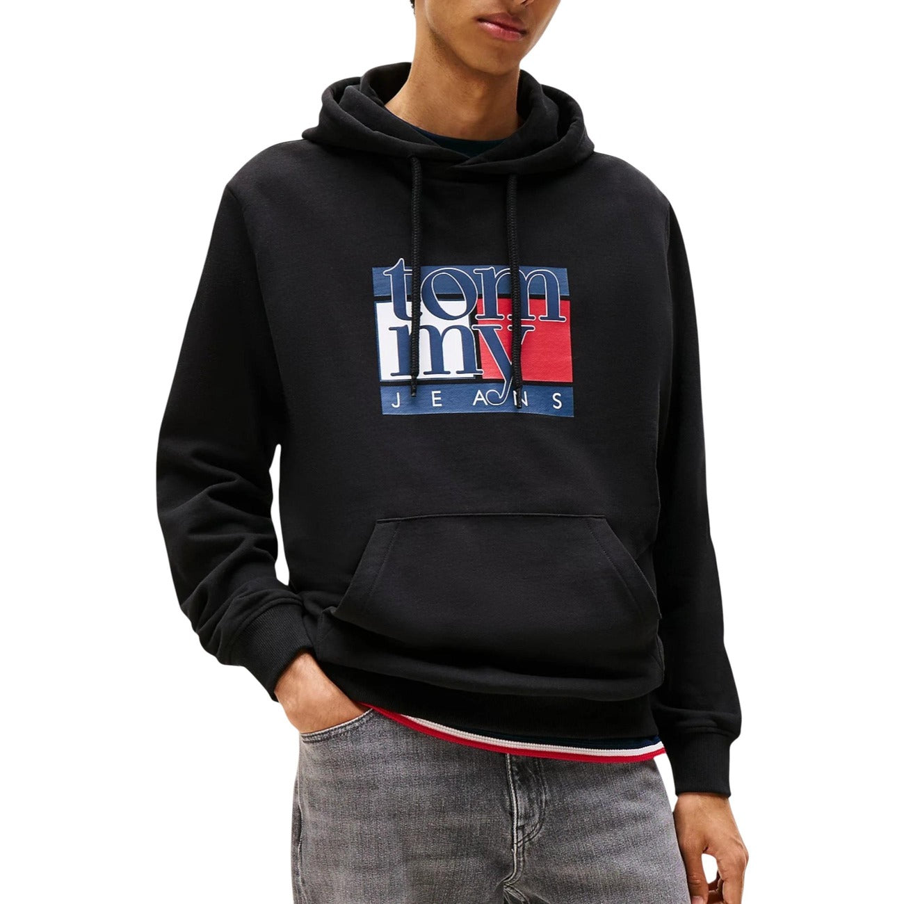 Tommy Hilfiger Jeans Felpa con cappuccio Uomo
