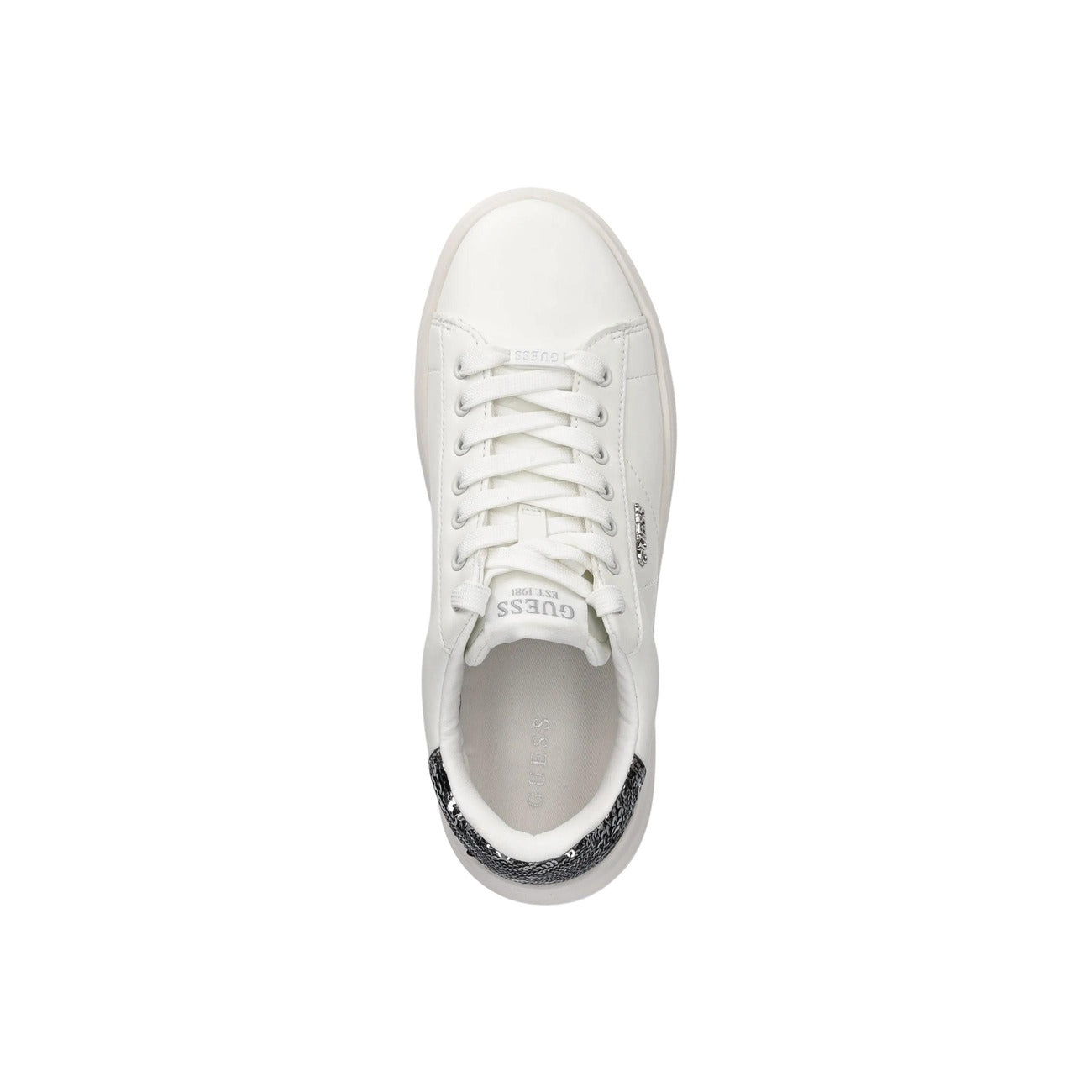Sneakers Guess donna bianche sportive - vista dall'alto