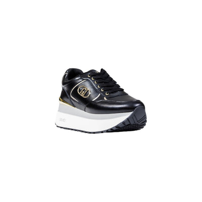 Liu Jo Sneakers Donna Nere con Lacci - Sneakers Ecopelle Basse Sportive