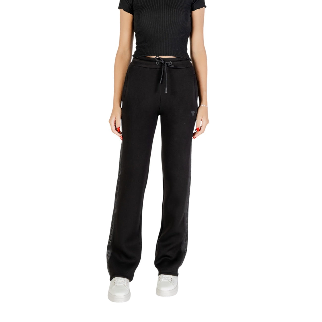 Pantaloni sportivi Donna Guess Active Bianchi Viscosa - Stile Casual