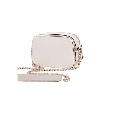 Guess Borsa Donna Bianca a Tracolla - Borsa con Cerniera 20x13x7cm Poliuretano