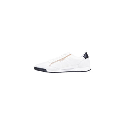 Boss Sneakers Uomo Bianche con Lacci - Sneakers Poliestere Poliuretano