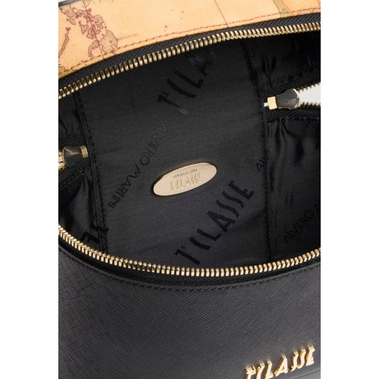 Alviero Martini Prima Classe Treasure Bag tracollina vanity Nera Donna